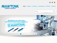 Tablet Screenshot of mantova.ind.br